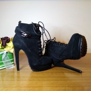 Aldo Lace up booties